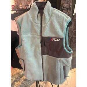 SZ M - The Car Company Reversible Vest, Seaform/Gray - NWT
